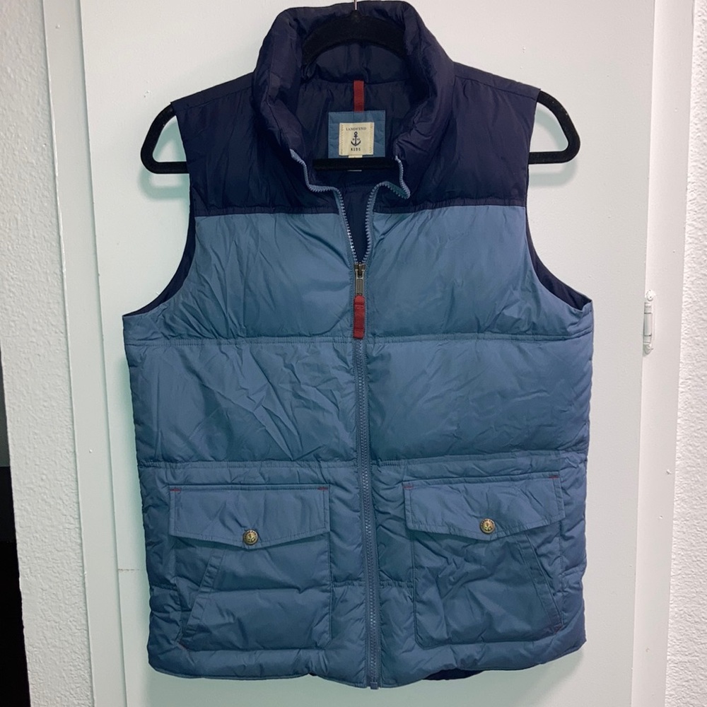Land’s End Two Toned Puffy Vest